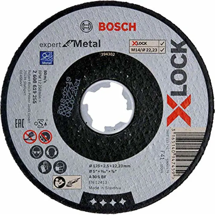 Bosch X-LOCK separation 125X2,5mm EfM ger. - 2608619255