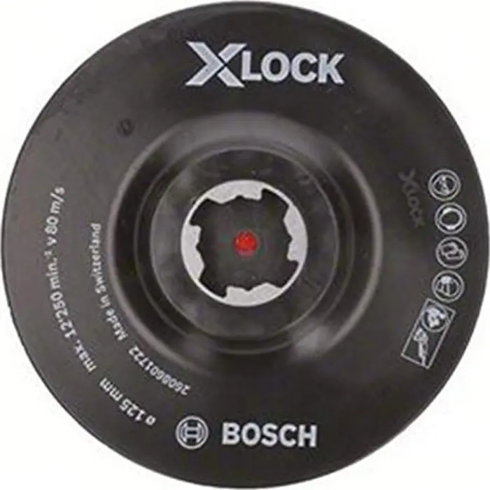 Bosch X-LOCK Velcro. 125mm hook + loop - 2608601722