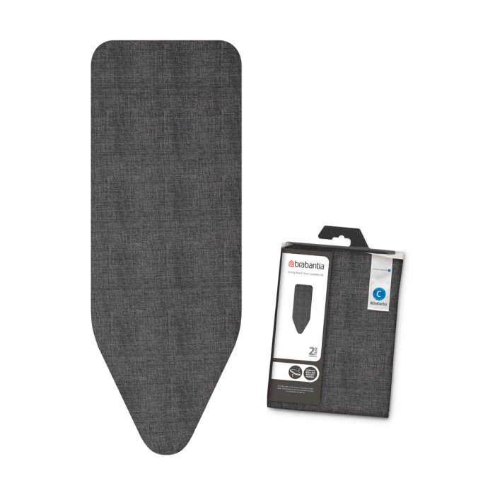 Brabantia cover and pad for ironing board C 124x38cm denim black