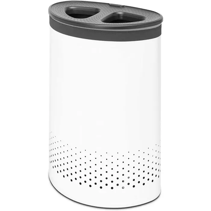 Brabantia laundry separation basket Selector 55L, white