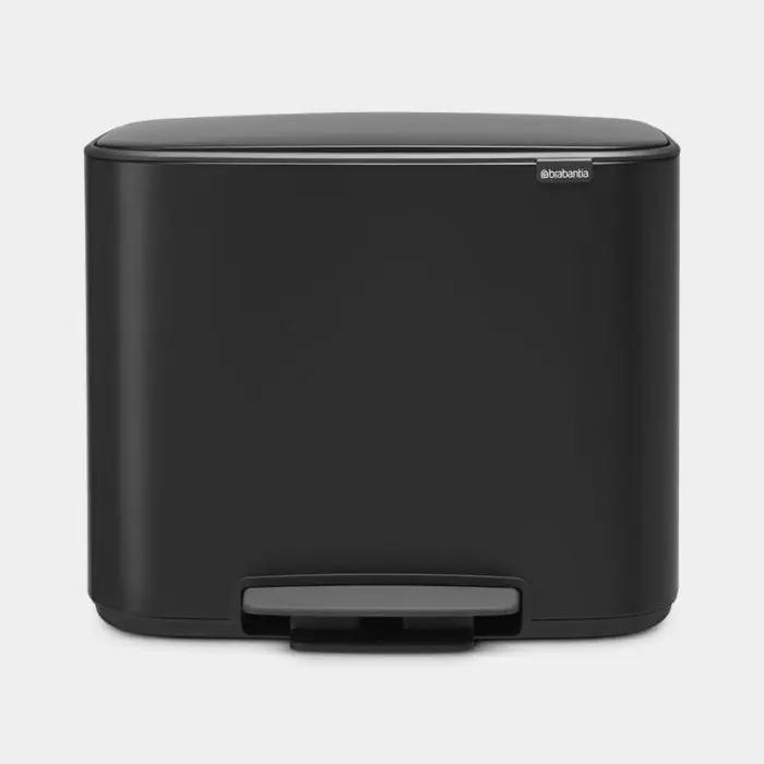 Brabantia pedal bin 3x11L black 121104