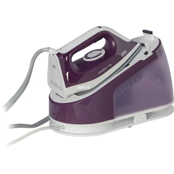 Braun CareStyle 1 IS 1514VI, steam ironing station (white/violet)