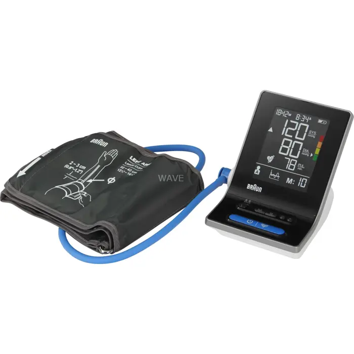 Braun ExactFit 3 Upper arm Automatic 2 user(s), Blood pressure monitor