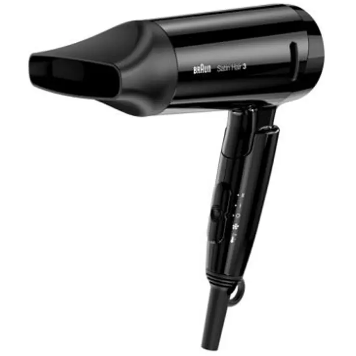 Braun Satin Hair 3 Style&Go HD350, hair dryer (black)
