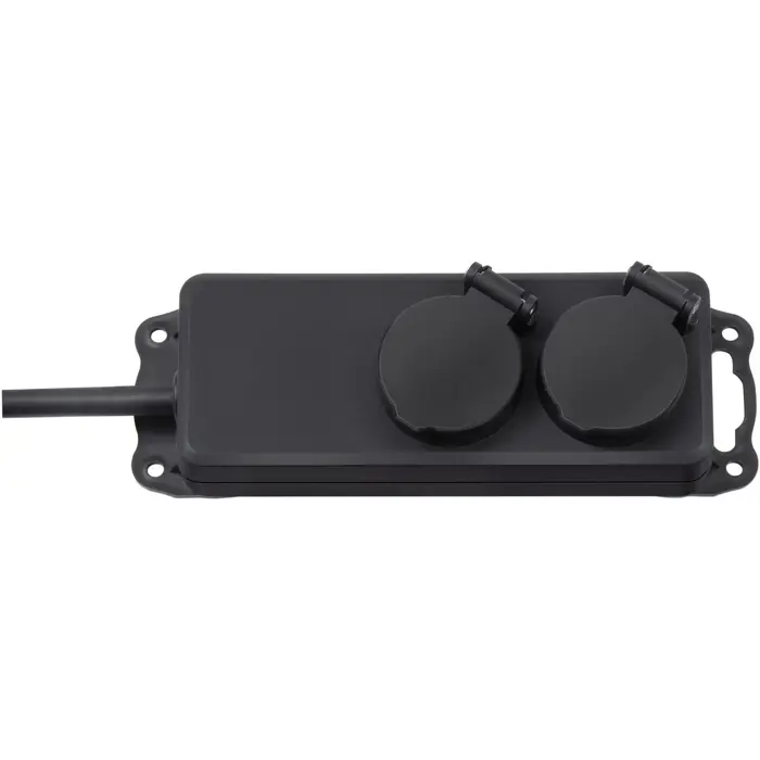 Brennenstuhl IP44 2x way black