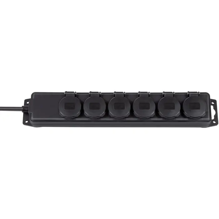 Brennenstuhl IP44 6x way black
