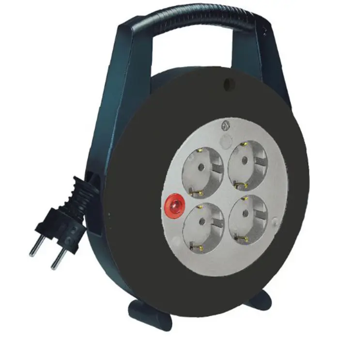 Brennenstuhl Vario 5m black 4x