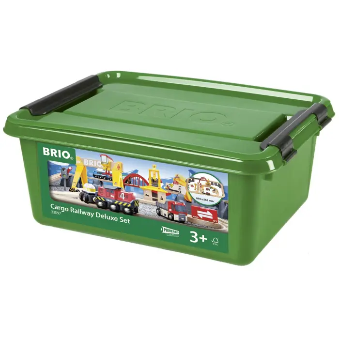 BRIO Cargo Railway Deluxe Set (33097)
