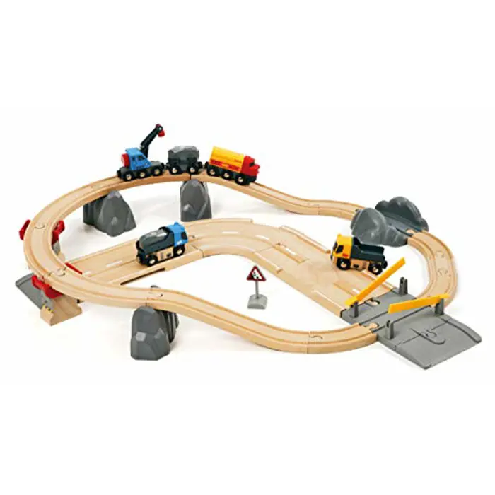 BRIO Roads & Rails Stone Loading Set - 33210