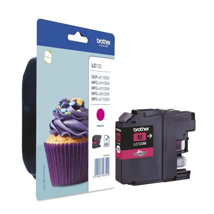 Brother Ink Magenta LC-123M