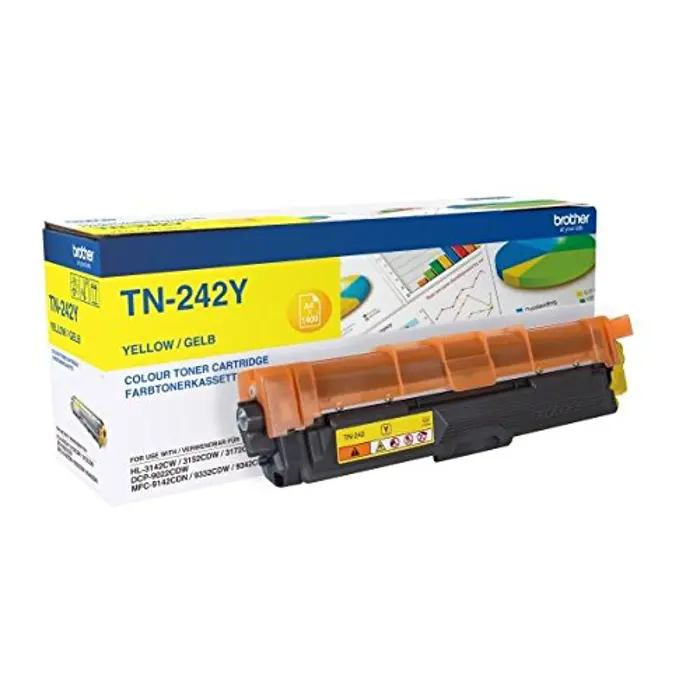 Brother Toner Yellow TN-242Y
