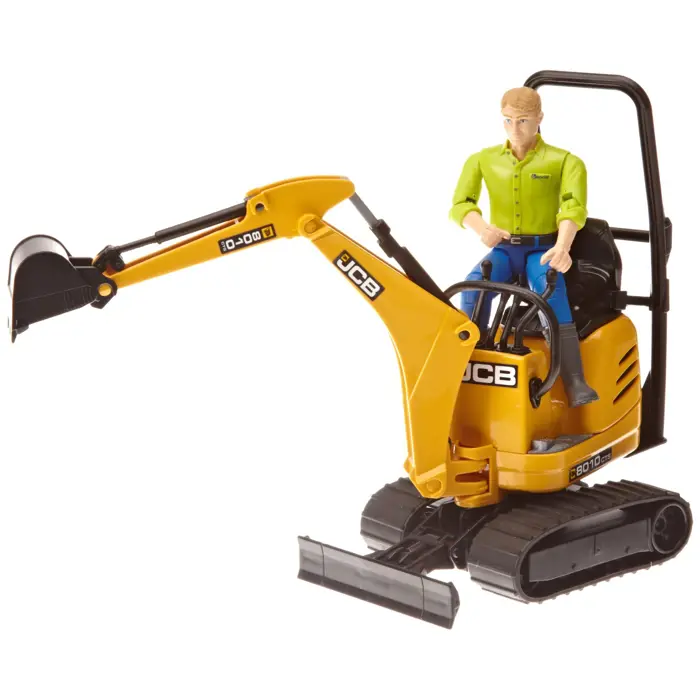 Bruder bworld JCB Micro Excavator 8010 CTS and Man (62002)