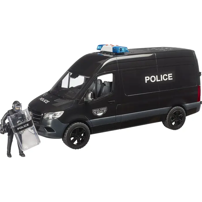 BRUDER bworld MB Sprinter Police Special Forces