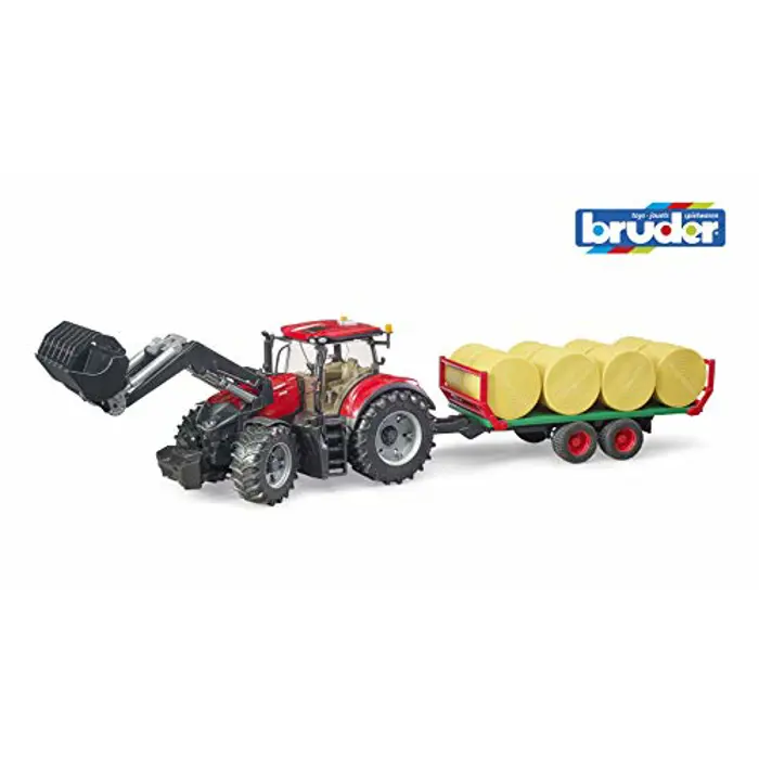 BRUDER Case IH Optum 300CVX with Frontla. - 03198