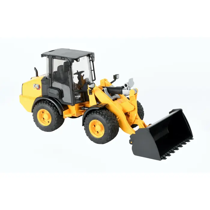 bruder CAT compact articulated wheel loader, model vehicle