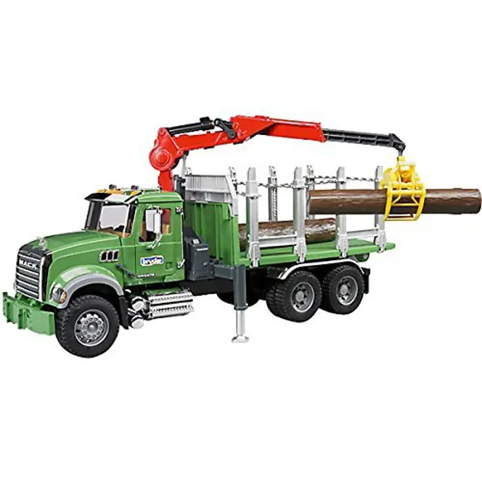 BRUDER MACK Granite timber transport-LKW - 02824