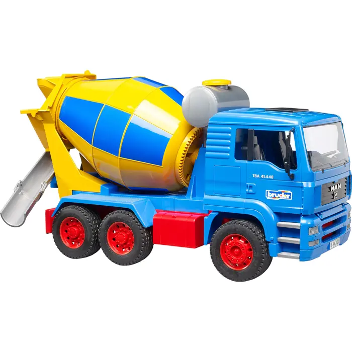 bruder MAN TGA concrete mixer truck, toy vehicle