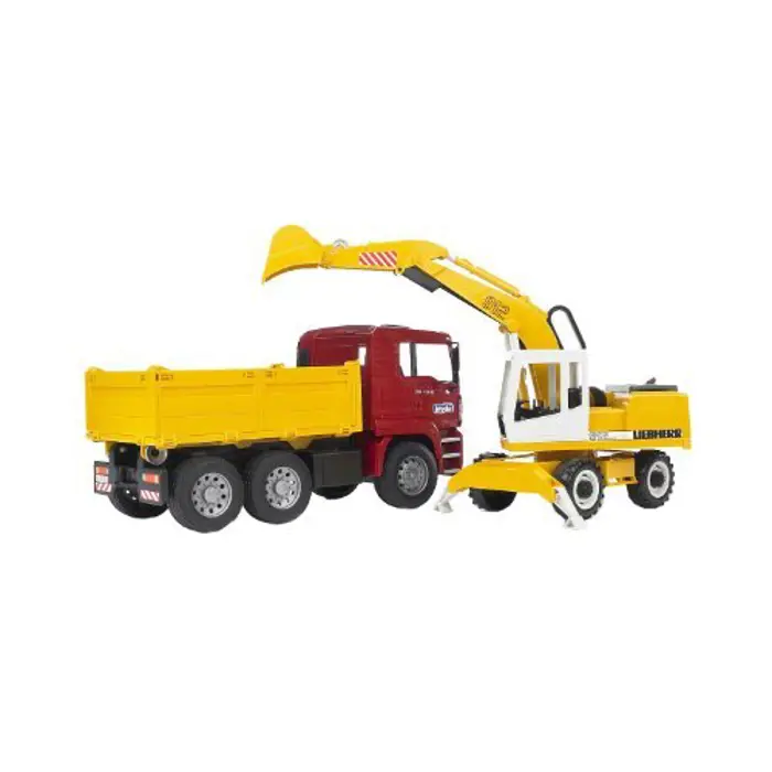 bruder MAN TGA dump truck