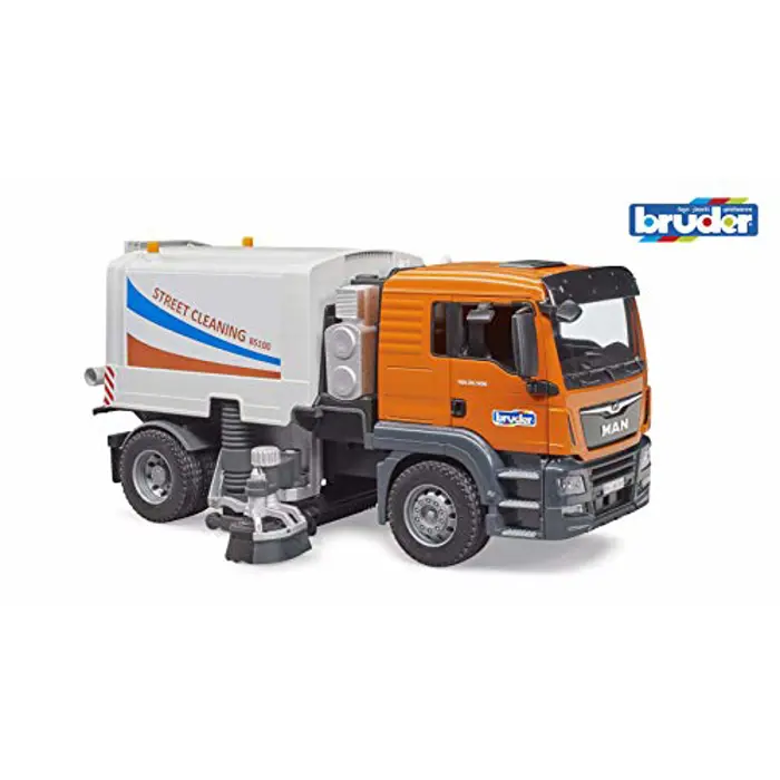 BRUDER MAN TGS truck street cleaning - 03780