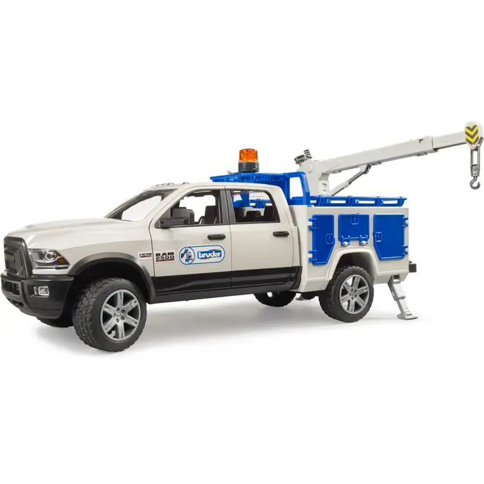 bruder-ram-2500-service-truck-with-crane-and-rotating-beacon-80493-02509-w.webp