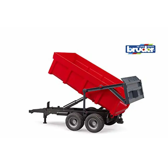 BRUDER tipping trailer with automatic - 02211