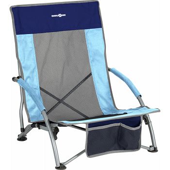 BRUNNER CUBA folding beach chair 0404135N.C57 light blue gray