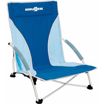 BRUNNER folding beach chair CUBA 0404147N.C57 blue