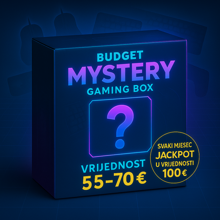 Budget Mystery Gaming Box – 39 € (vrijednost 55–70 €, jackpot 100 €)