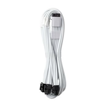 CableMod C-Series Pro ModMesh 12VHPWR to 3x PCI-e Cable for Corsair - 60cm, white CM-PCSR-16P3-N60KW-5PW-R