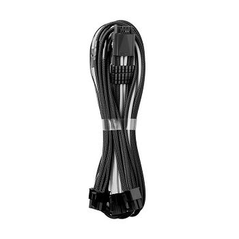 CableMod C-Series Pro ModMesh 12VHPWR to 3x PCI-e Cable for Corsair - 60cm, black/white CM-PCSR-16P3-N60KKW-5PK-R