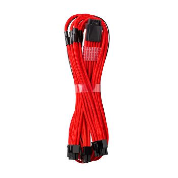 CableMod C-Series Pro ModMesh 12VHPWR to 3x PCI-e Cable for Corsair - 60cm, red CM-PCSR-16P3-N60KR-5PC-R