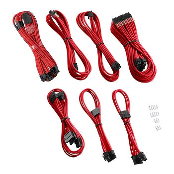 CableMod C-Series Pro ModMesh 12VHPWR Cable Kit for Corsair RM, RMi, RMx (Black Label) - red CM-PCSR-16P3KIT-NKR-R