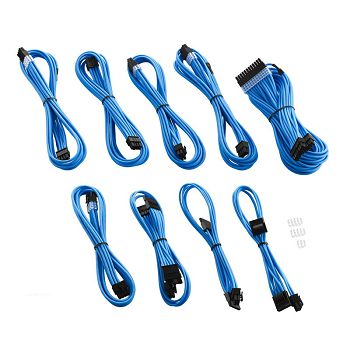 CableMod C-Series PRO ModMesh Cable Kit for Corsair AXi/HXi/RM (Yellow Label) - light blue CM-PCSI-FKIT-NKLB-R