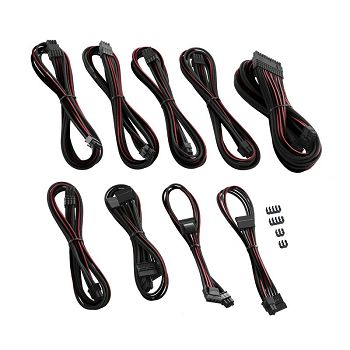 CableMod C-Series PRO ModMesh Cable Kit for Corsair AXi/HXi/RM (Yellow Label) - black/blood red CM-PCSI-FKIT-NKKBR-R