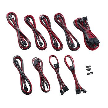 CableMod C-Series PRO ModMesh Cable Kit for Corsair AXi/HXi/RM (Yellow Label) - carbon/red CM-PCSI-FKIT-NKCR-R