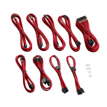CableMod C-Series PRO ModMesh Cable Kit for RMi/RMx/RM (Black Label) - red CM-PCSR-FKIT-NKR-R