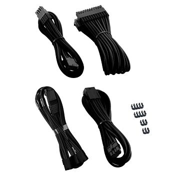 CableMod Pro ModMesh 12VHPWR Cable Extension Kit - black CM-PCAB-16P3KIT-NKK-3PK-R