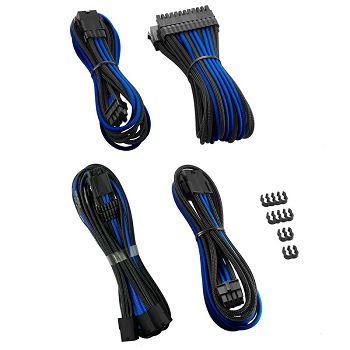 CableMod Pro ModMesh 12VHPWR Cable Extension Kit - black/blue CM-PCAB-16P3KIT-NKKB-3PK-R