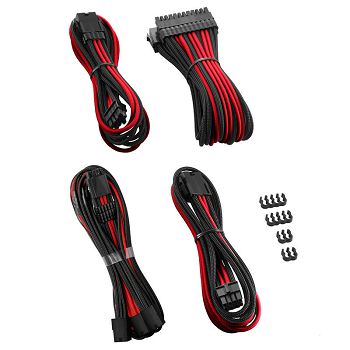 CableMod Pro ModMesh 12VHPWR Cable Extension Kit - black/red CM-PCAB-16P3KIT-NKKR-3PK-R