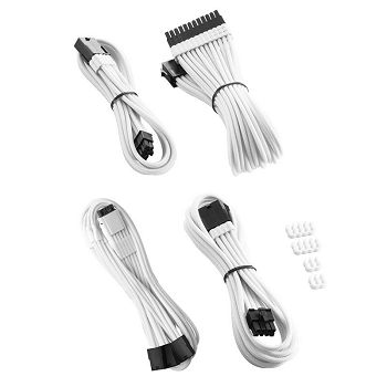 CableMod Pro ModMesh 12VHPWR Cable Extension Kit - white CM-PCAB-16P3KIT-NKW-3PW-R