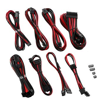 CableMod RT-Series Pro ModMesh 12VHPWR Dual Cable Kit for ASUS/Seasonic - black/red CM-PRTS-16X2KIT-NKKR-R