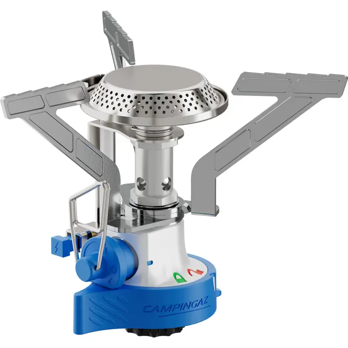 Campingaz Camping Stove Twister Connect PZ (silver/blue, 2.9 kW)