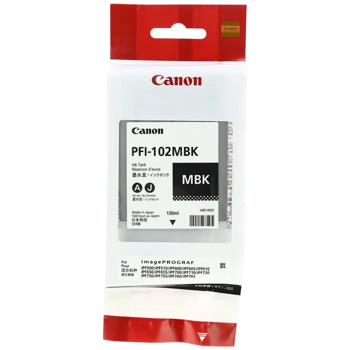 Canon Ink MBK PFI-102MBK