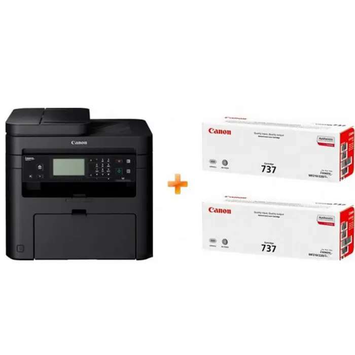 Canon laser i-SENSYS MF237w + 2xCRG737