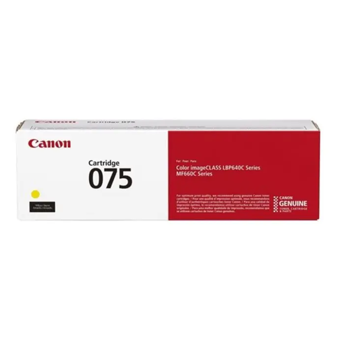 Canon toner CRG-075Y, žuti