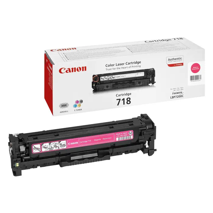 Canon Toner Magenta 2.900 pages 718