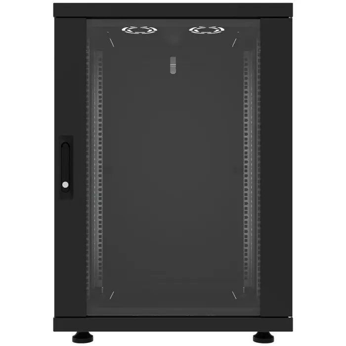 Canovate 19" 22U 600x600x1144 INORAX ECO podni ormar, crni (CSN-U-9-2266F)