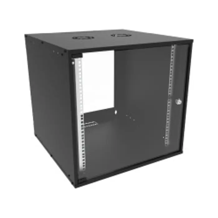 Canovate 9U 600x600x444 ECO SOHO zidni ormar, crni