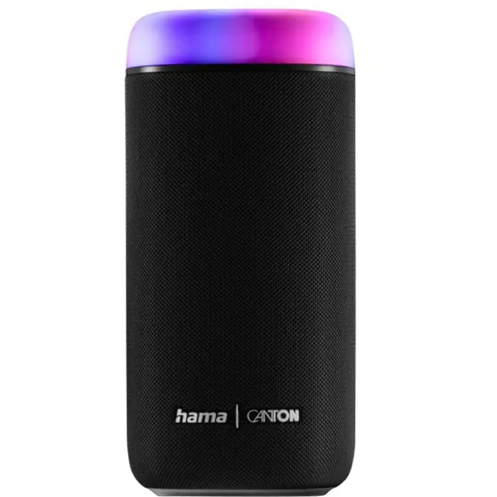Canton Glow Pro by HAMA, speaker black, Bluetooth, 3.5 mm jack, LED light effects