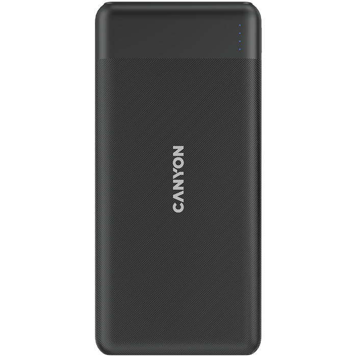 CANYON PB-109, Power bank 10000mAh Li-poly battery, Input Lightning &Type C  : 5V/2A, 9V/2A PD 18W(Max), Output Type C 5V/3A,9V/2.2A,12V/1.5A 20W,  Output USB A:5V3A,9V2A,12V1.5A,18W quick charging ca